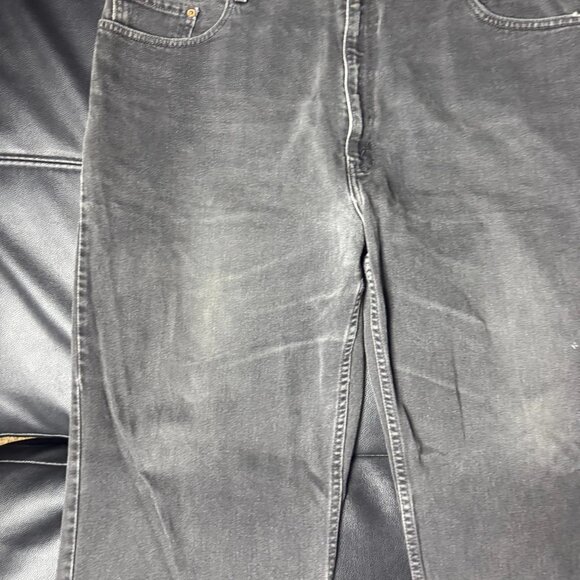 Levi's 550 Men's Straight Jeans Gray Denim Relaxed Fit 5-Pocket Design W44 L32 - Picture 5 of 16